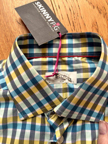 Eton slim blue - eton, lemon