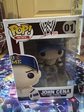 WWE Funko Pop! John Cena #01 Blue Hat Vaulted