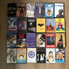 24X cassette Tape singles Large job lot Bundle Inc pink snoop dogg PSB etc