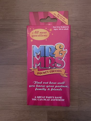 Mrs pocket edition card - mr,