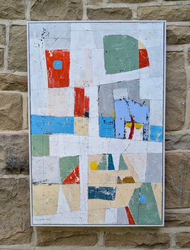 Large abstract geometric - large,