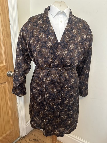 Vintage dressing gown smoking - vintage,