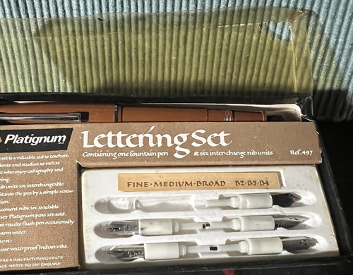 Platignum silverline lettering - silverline,