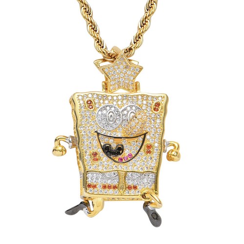 Lovely hip hop pendant - lovely, chain