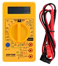 Digital Electrical Multimeter with Auto Polarization AC/DC Large LCD Screen