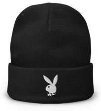 Playboy beanie black with
