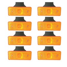 8x 4 LED Side Marker 12V 24V