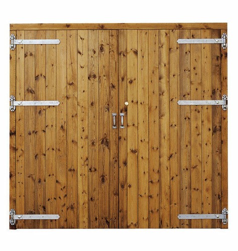 Wooden garage doors w - wooden,