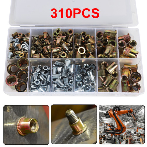 300pcs mixed rivet nut - nut, tool