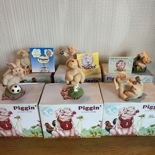 Piggin pig figurines bundle - piggin',