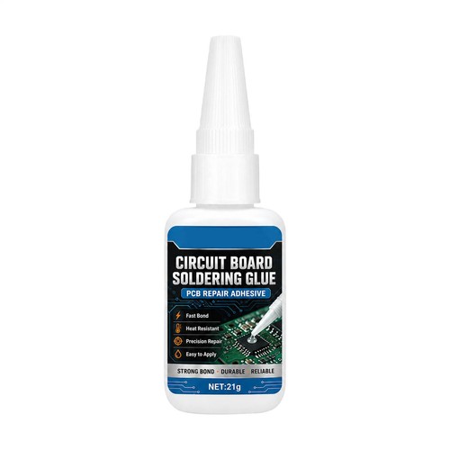 Circuit board soldering glue - board,