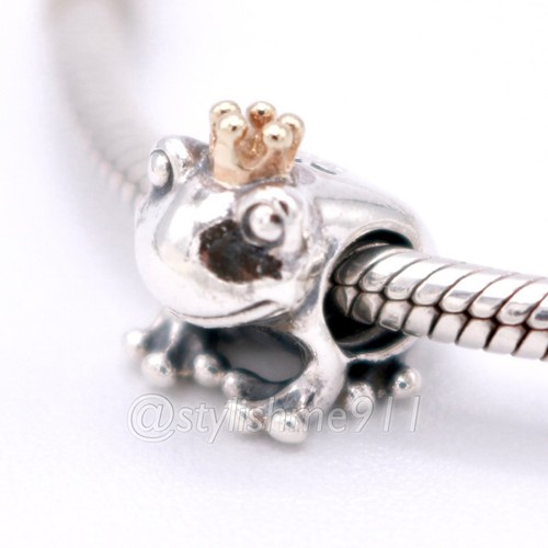 Authentic pandora silver frog - silver,