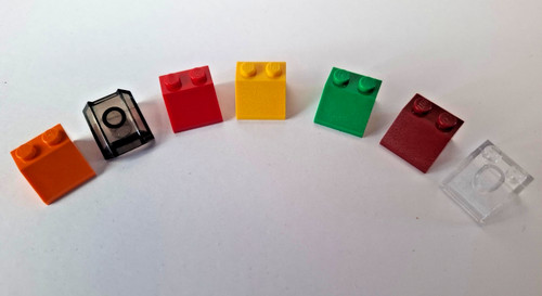 Lego sloped bricks - lego, pieces