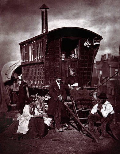Gypsy caravan 1877 - 1877, old