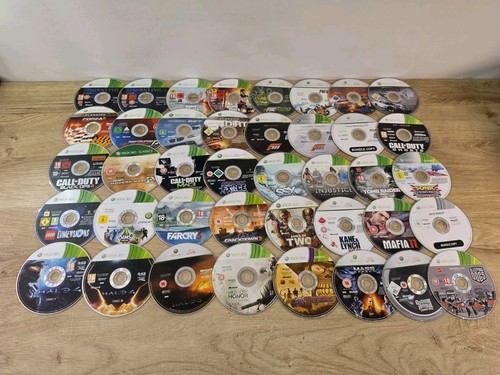Xbox 360 game discs - game,