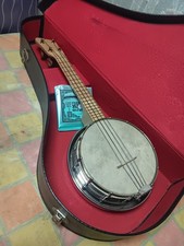 VINTAGE BANJOLELE. WITH CASE