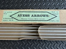 X8 Ayess Arrows Metal Arrows Archery Bow Hunting Vintage Alloy Metal
