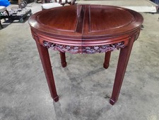 Chinese carved round dining