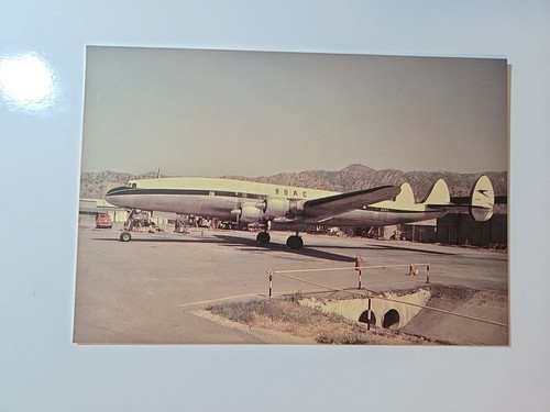 Boac lockheed super - lockheed,