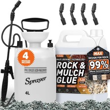 1 Gallon Rock Glue Mulch for