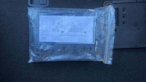 License plate bracket - plate,