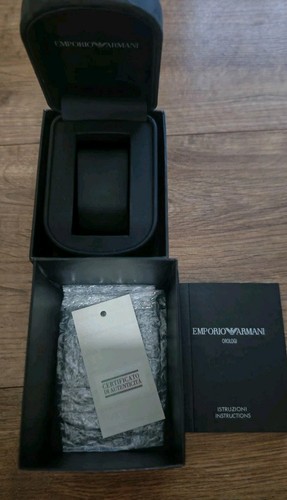 Empty emporio armani watch - empty,