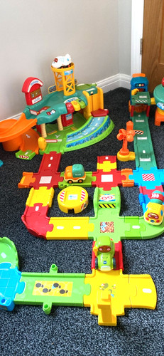 Vtech toot track and - , cars