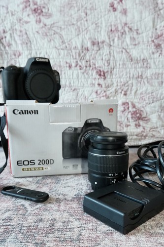 Canon eos 200d - eos, camera