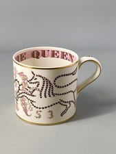 Wedgwood Coronation Queen Elizabeth II 1953 Richard Guyatt Large 10cm Mug