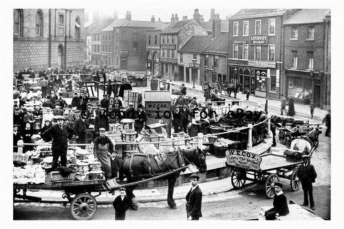 Pt9174 doncaster market with - market,