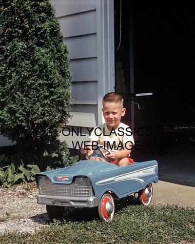 1960 little boy driver holiday - boy,