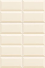 Metro Cream Gloss Bevelled