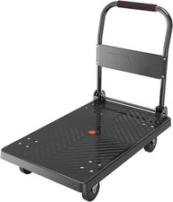 Folding portable flatbed