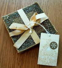 LAURA ASHLEY Beaded Gold Set