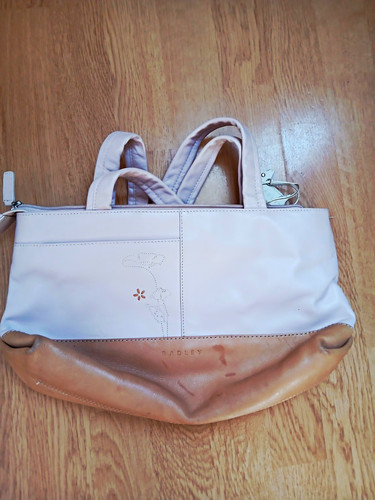 Radley leather floral cutwork - radley,