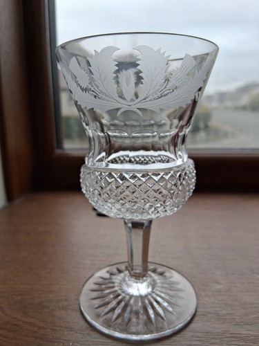 Edinburgh crystal thistle - edinburgh,
