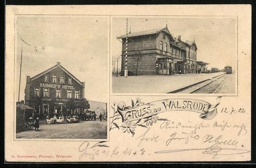 Walsrode railway station - walsrode,,
