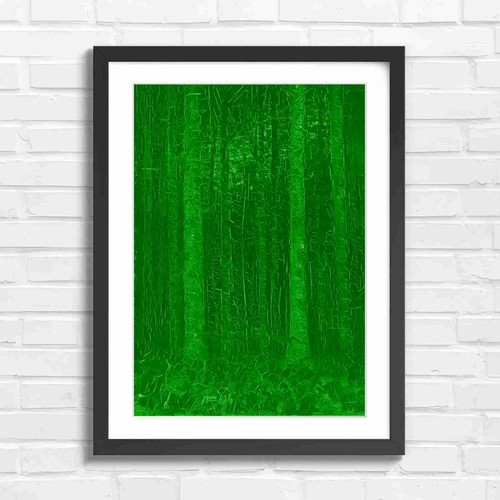 Dark forest tree - tree, nature