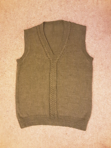 Vintage wool hand - hand, knit
