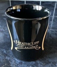 Cliff Richard  - Heathcliff - Mug – Black & Gold - Official Merchandise
