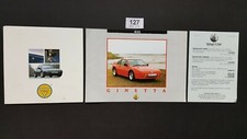 GINETTA G32/33  Car Sales Brochure 1990-91 with PRICE LISTS ETC with EXTRA PLATE