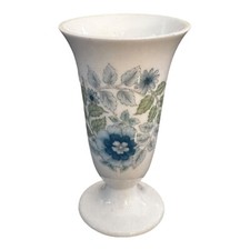 Wedgwood Clementine Trumpet Vase 10cm Bone China Quality Vintage British