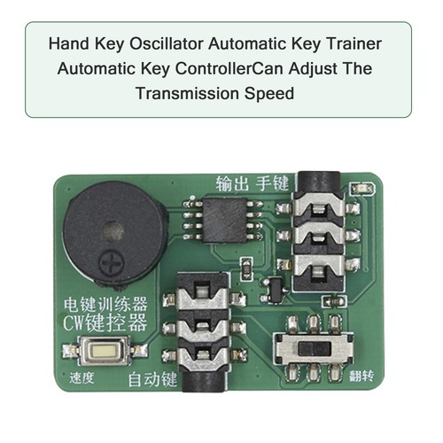 Morse code trainer - hand, key