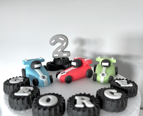 Personalised fondant racing