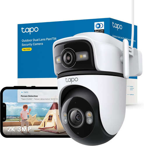 Tapo c545d 3mp - c545d, dual-camera