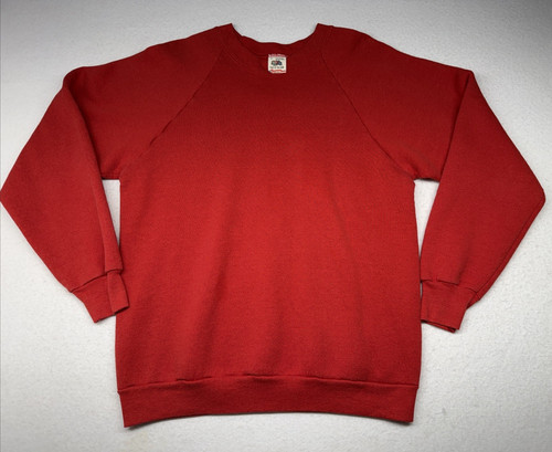 80s fruit the loom - 80s, red