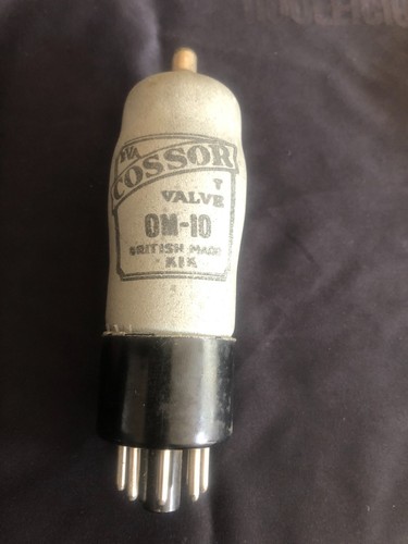 Old radio valves untested - old,