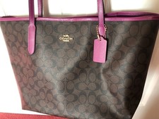 New Coach Tote Bag, Brown