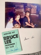 Bruce Lee 1980 convention signed magazine  by Grace Lee, Bruce’s mother 