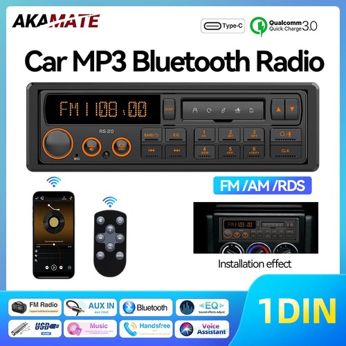 Retro mp3 car - car, stereo
